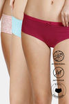 Zivame Anti-Microbial Low Rise Full Coverage Hipster Panty (Pack of 3) - Multicolor — thumbnail 1